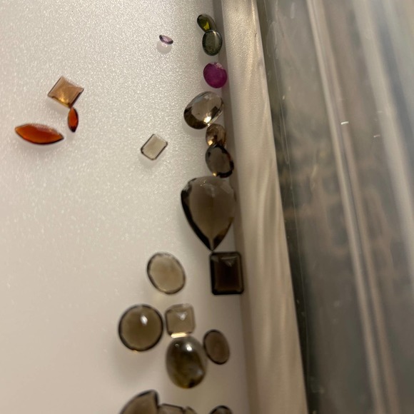 Every stone cut birthstones, color, pick your shape and color five stones$20. - Picture 2 of 2